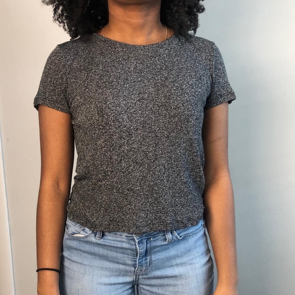 Black Crop Top
